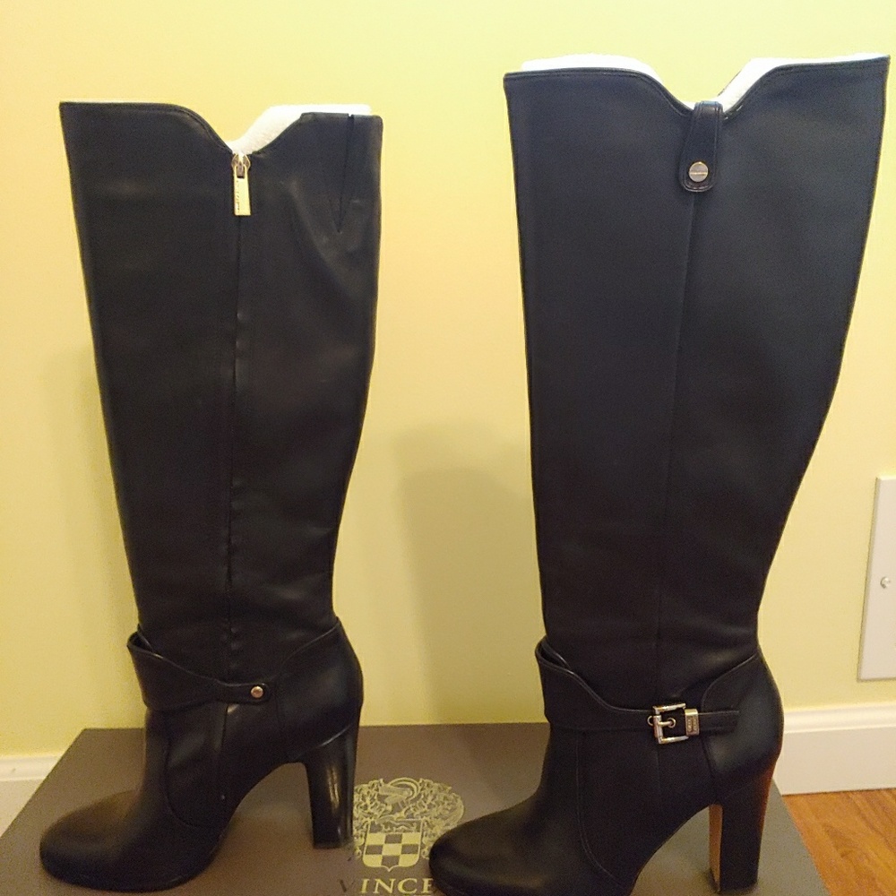 Leather Vince Camuto Boots